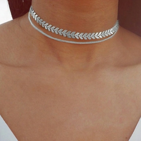 Jewelry - Silver Boho Goddess Choker Necklace